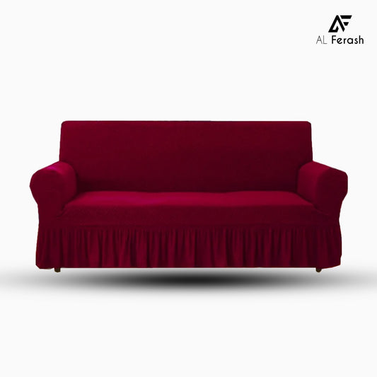 Turkish Sofa Cover - Maroon