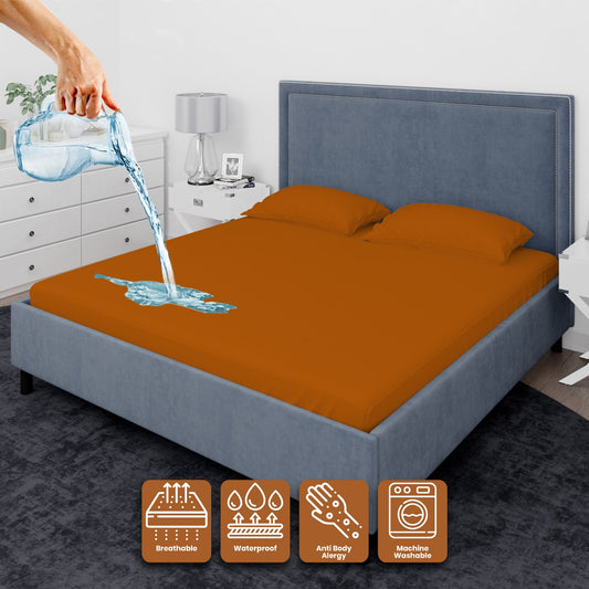 Rust Waterproof Mattress Cover